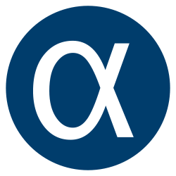 Alpha icon