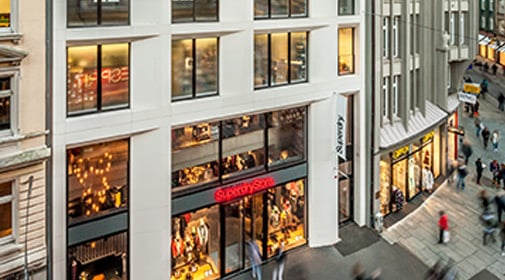 Shopping mall in Hamburg