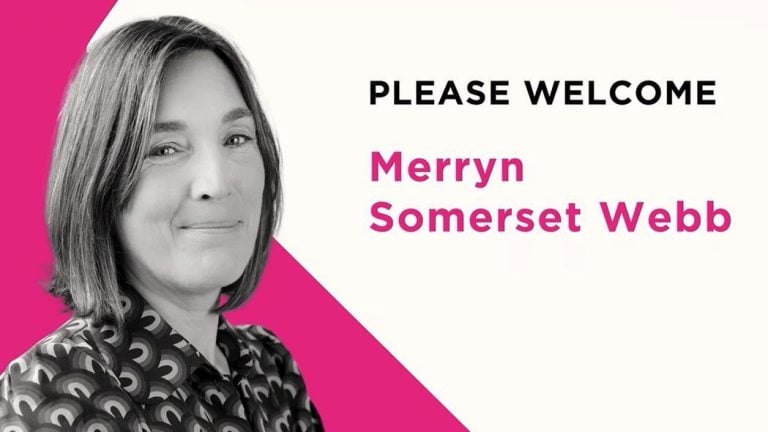 Merryn Somerset Webb welcome banner