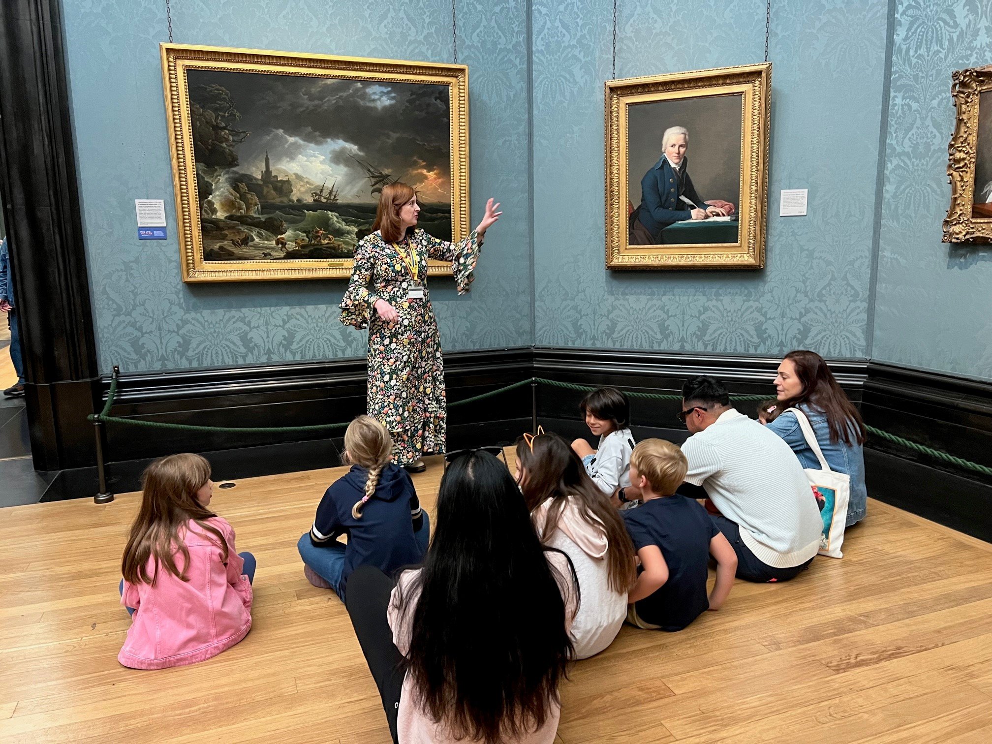 Family day at National Gallery
