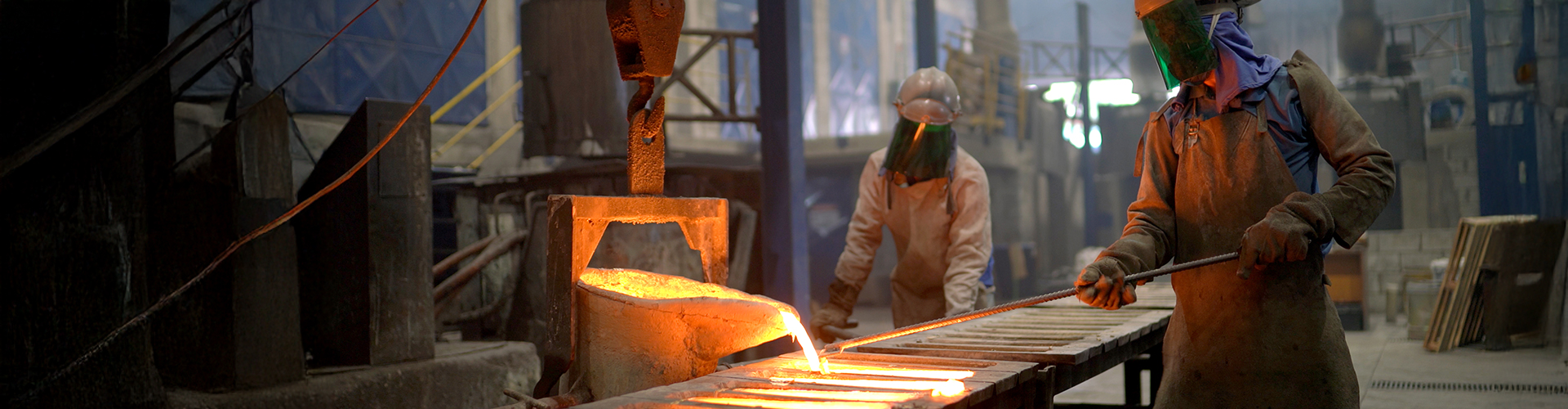 metal workers