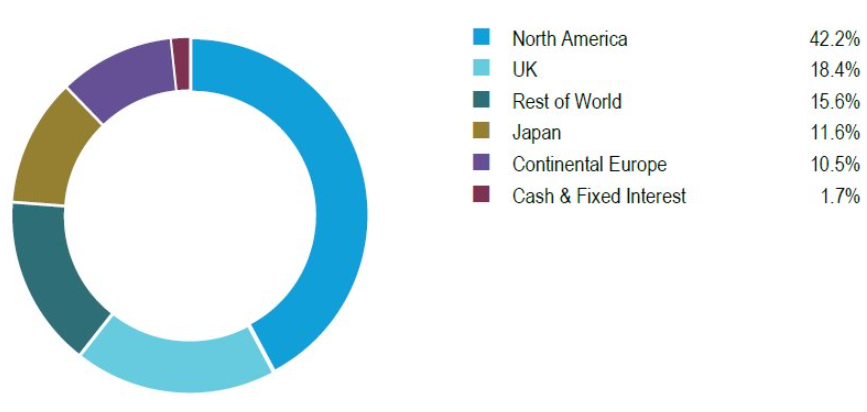 Geographical breakdown 31-01