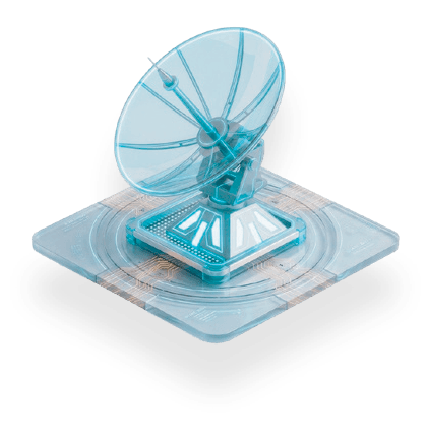 Icon of a satellite dish