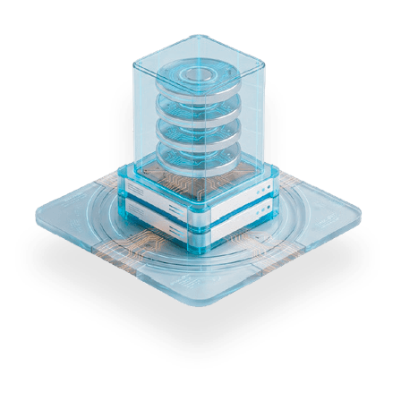 Icon of a technology chip